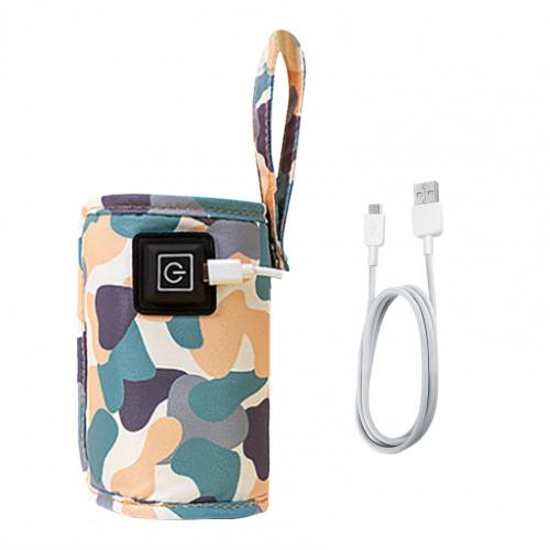 USB Milk Water Warmer | Travel Stroller Insulated Bag Baby Nursing Bottle | Heater Safe Kids Supplies for Outdoor Winter