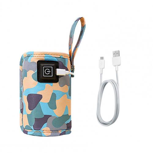 USB Milk Water Warmer | Travel Stroller Insulated Bag Baby Nursing Bottle | Heater Safe Kids Supplies for Outdoor Winter