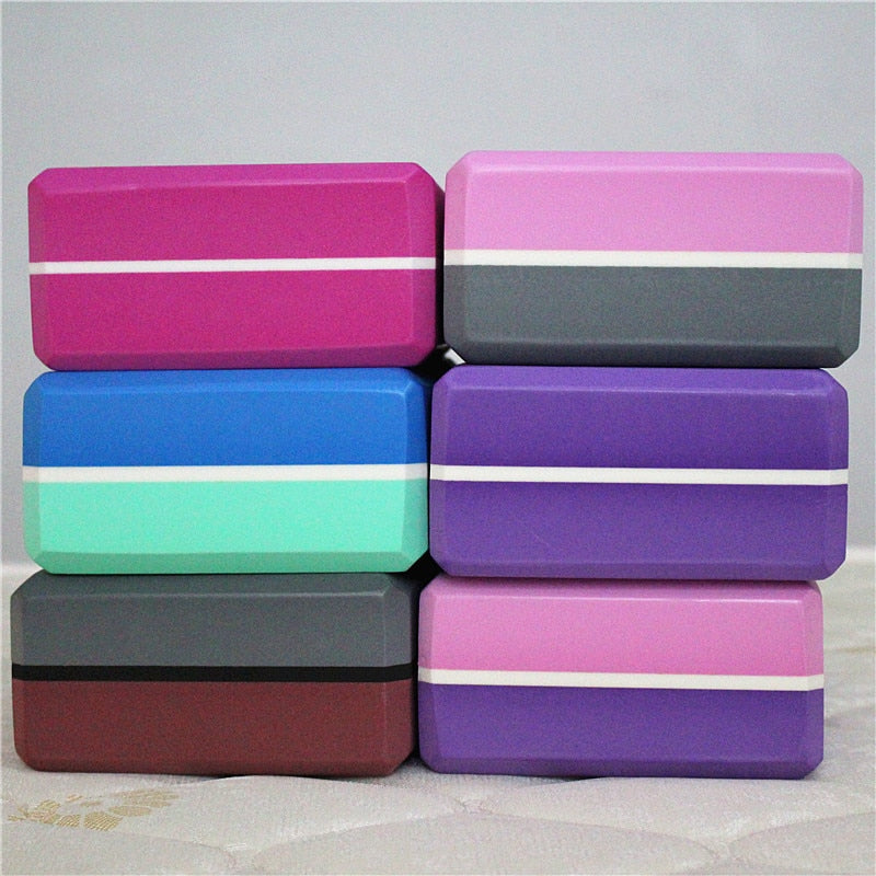 Yoga Block Brick | Foam Brick | Exercise Fitness Tool | Exercise Workout Stretching Aid | Body Shaping & Health Training Equipment