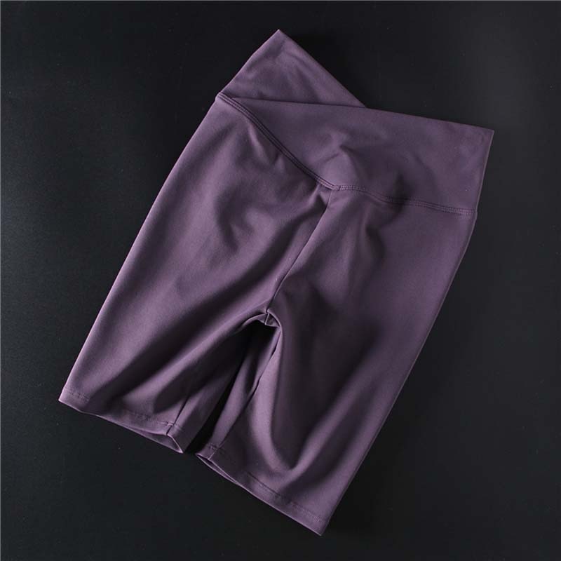 V-Cut Women's Yoga Shorts | Sexy High Waist Sports Short | Quick Dry Athletic Skinny Fitness Shorts | Running Workout Biker Shorts