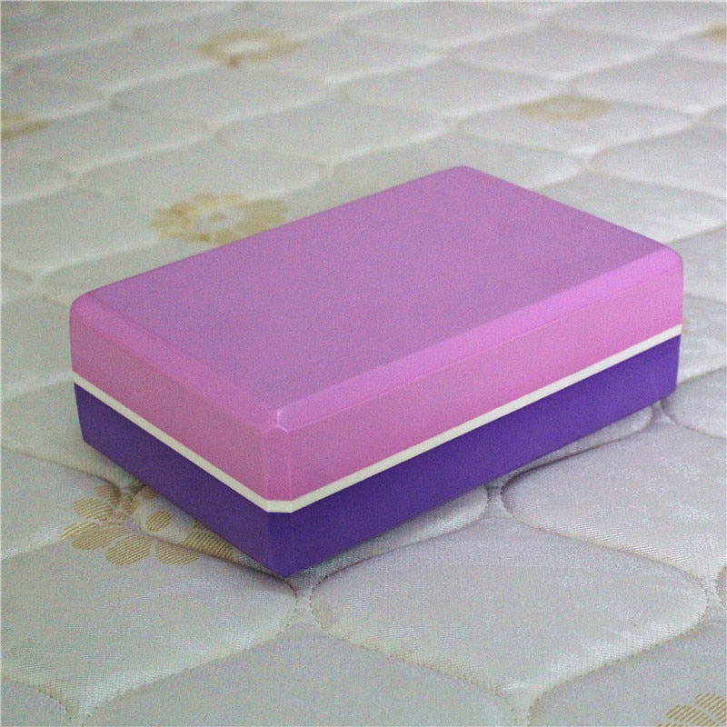 Yoga Block Brick | Foam Brick | Exercise Fitness Tool | Exercise Workout Stretching Aid | Body Shaping & Health Training Equipment