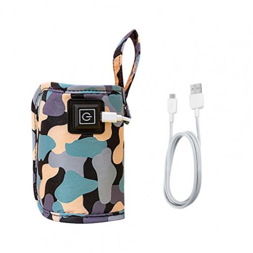 USB Milk Water Warmer | Travel Stroller Insulated Bag Baby Nursing Bottle | Heater Safe Kids Supplies for Outdoor Winter