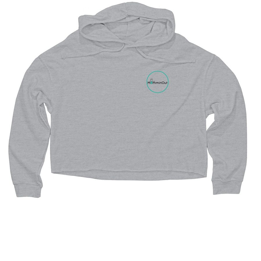 Mom's Lifting Club Cropped Hoodie