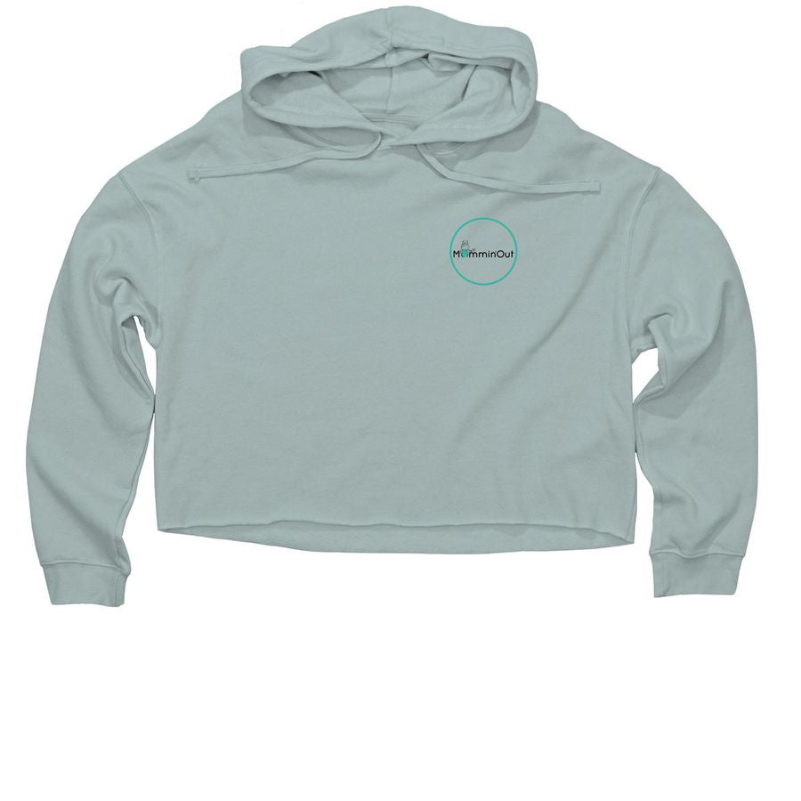 Mom's Lifting Club Cropped Hoodie