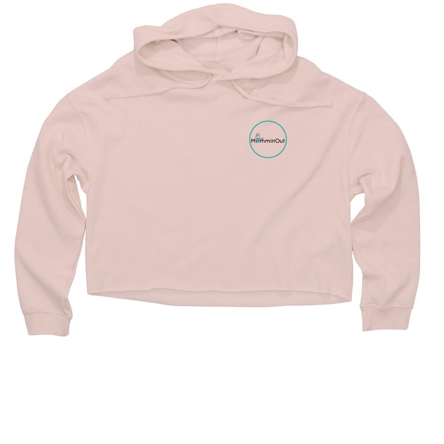 Mom's Lifting Club Cropped Hoodie