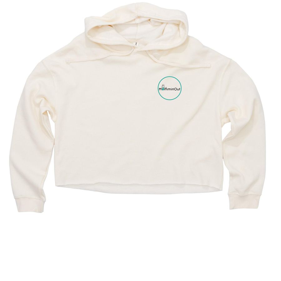 Mom's Lifting Club Cropped Hoodie