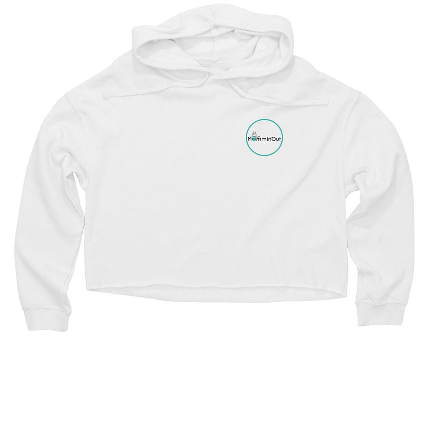 Mom's Lifting Club Cropped Hoodie