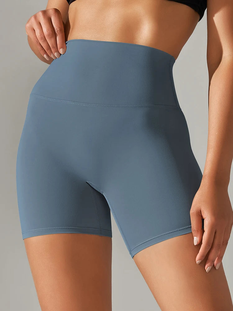 Buttery Soft Sports Shorts Yoga LULU Dupe Shorts Squat Proof High Waist Fitness Tight Shorts Quick Drying Cycling Workout Gym Shorts Buttery Soft