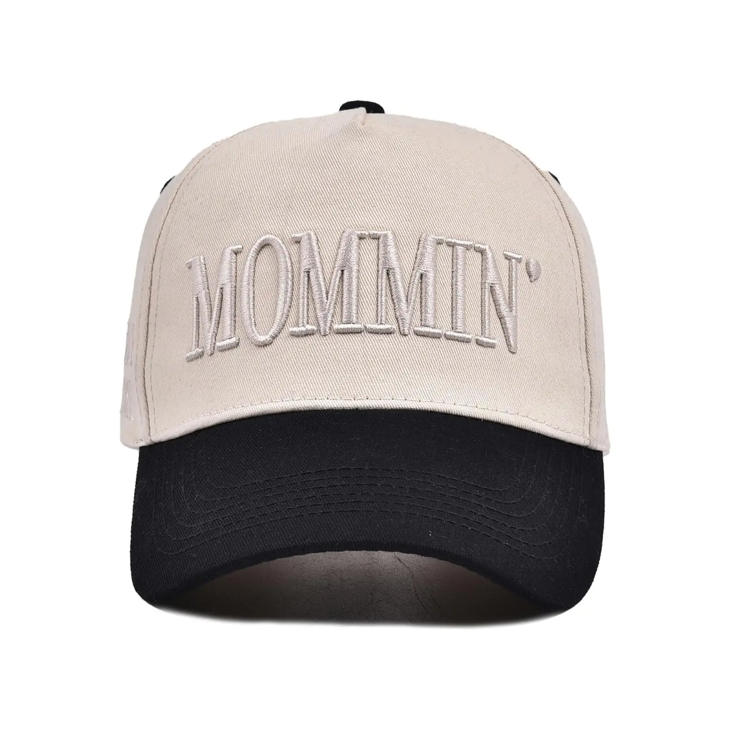 Letter Embroidered MOMMIN Baseball Hat Women's Spring/Summer Outdoor Hat