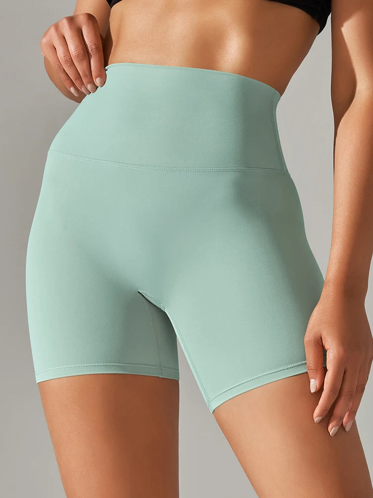 Buttery Soft Sports Shorts Yoga LULU Dupe Shorts Squat Proof High Waist Fitness Tight Shorts Quick Drying Cycling Workout Gym Shorts Buttery Soft
