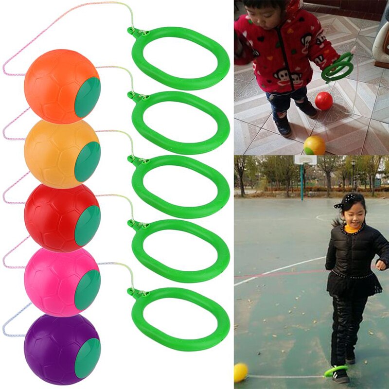 1PC Skip Ball | Classical Skipping Toy Exercise | Kid Coordination and Balance Hop Jump Play Ball Toy | Skip and Hop Toy