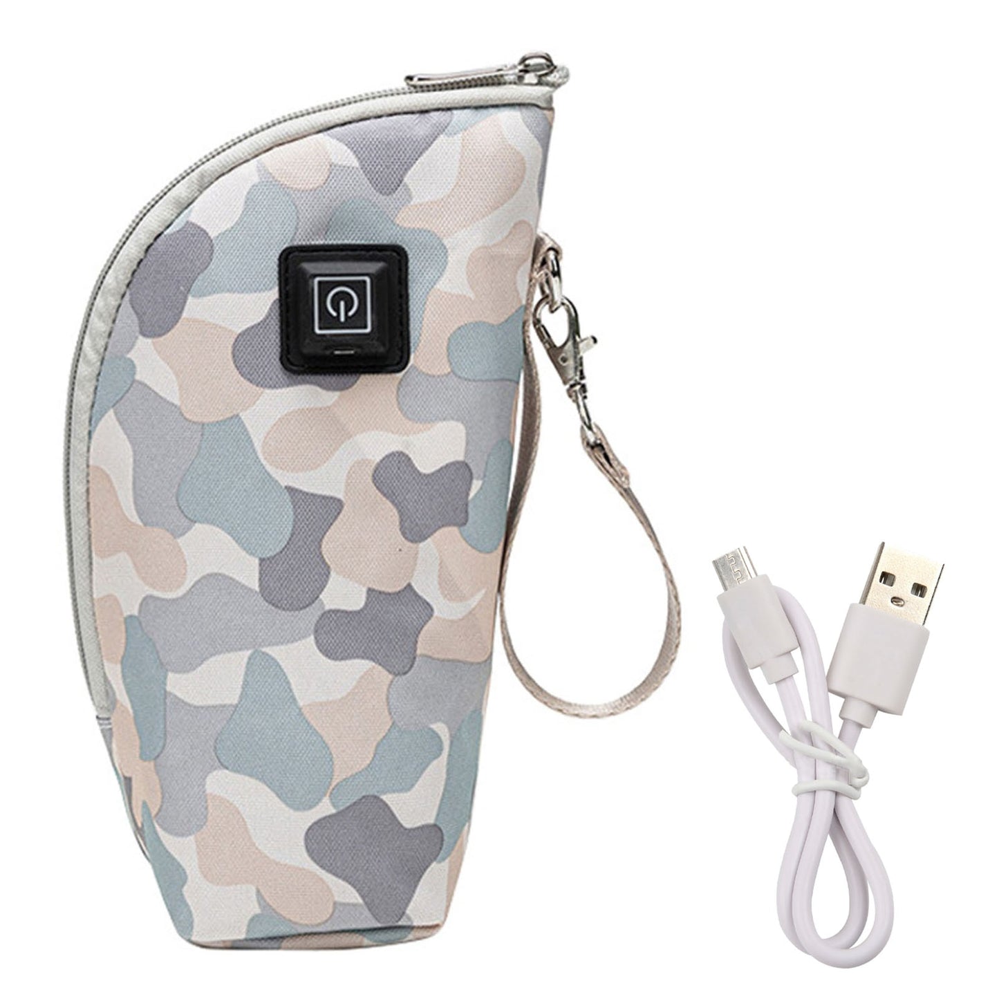 USB Milk Water Warmer | Travel Stroller Insulated Bag Baby Nursing Bottle | Heater Safe Kids Supplies for Outdoor Winter