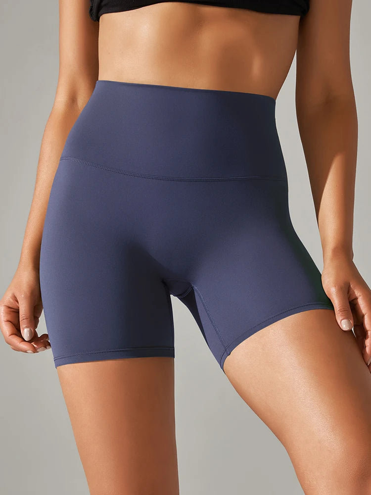 Buttery Soft Sports Shorts Yoga LULU Dupe Shorts Squat Proof High Waist Fitness Tight Shorts Quick Drying Cycling Workout Gym Shorts Buttery Soft