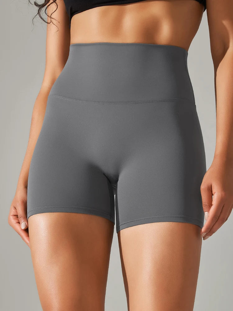 Buttery Soft Sports Shorts Yoga LULU Dupe Shorts Squat Proof High Waist Fitness Tight Shorts Quick Drying Cycling Workout Gym Shorts Buttery Soft