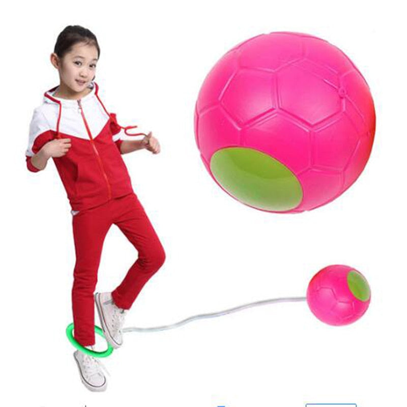 1PC Skip Ball | Classical Skipping Toy Exercise | Kid Coordination and Balance Hop Jump Play Ball Toy | Skip and Hop Toy
