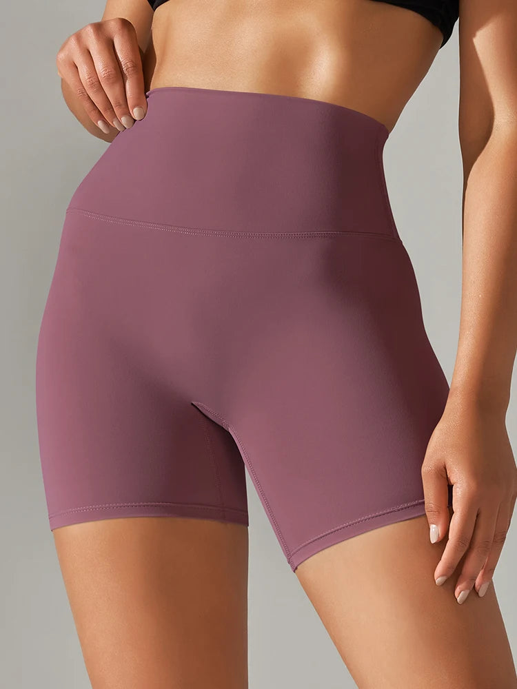 Buttery Soft Sports Shorts Yoga LULU Dupe Shorts Squat Proof High Waist Fitness Tight Shorts Quick Drying Cycling Workout Gym Shorts Buttery Soft