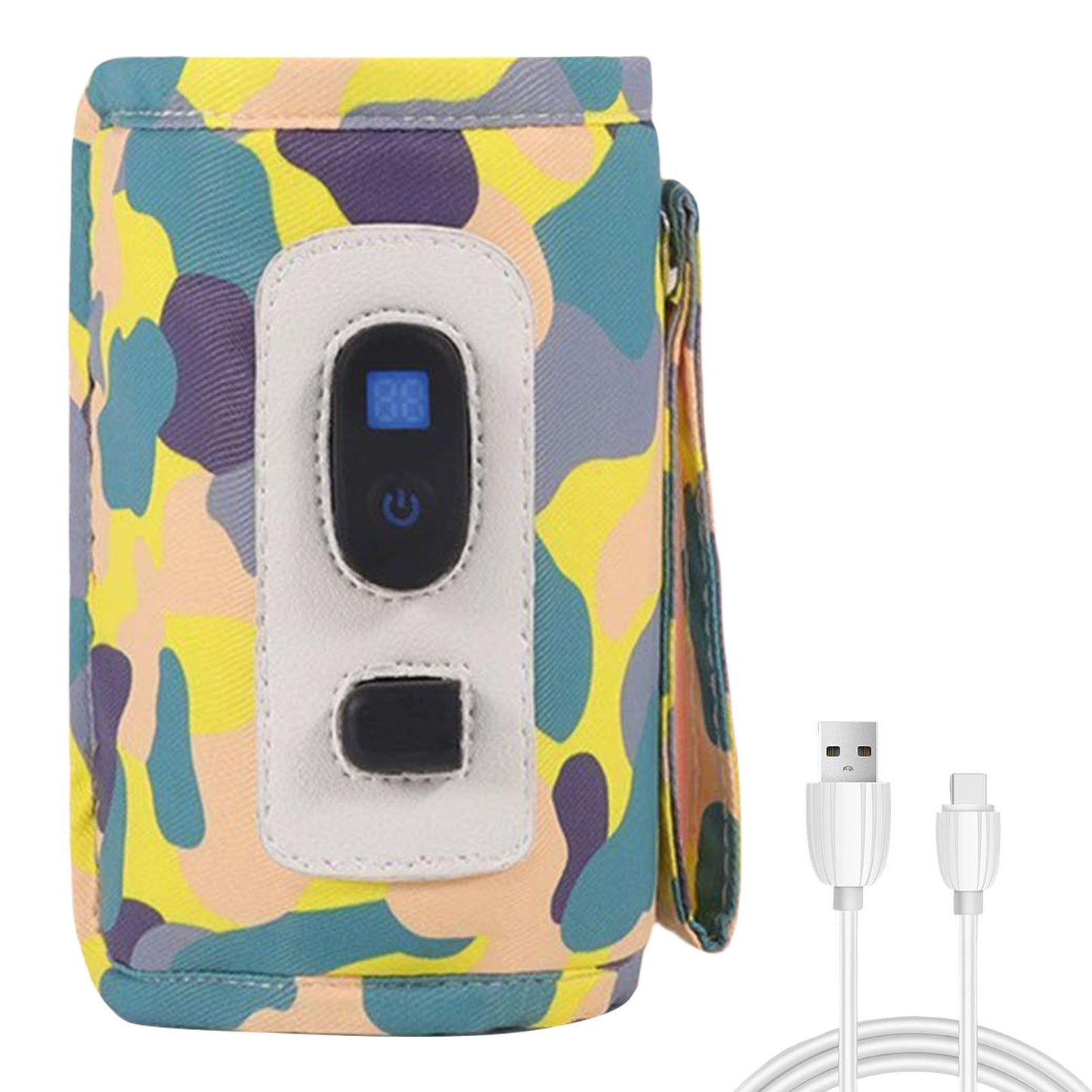 USB Milk Water Warmer | Travel Stroller Insulated Bag Baby Nursing Bottle | Heater Safe Kids Supplies for Outdoor Winter