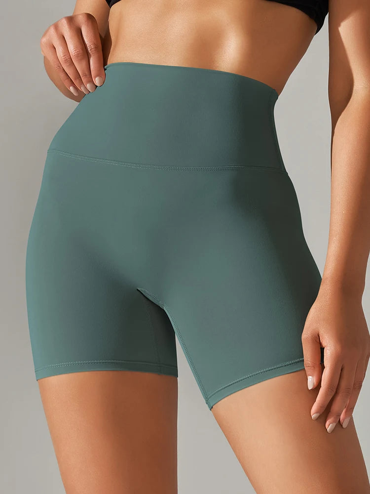 Buttery Soft Sports Shorts Yoga LULU Dupe Shorts Squat Proof High Waist Fitness Tight Shorts Quick Drying Cycling Workout Gym Shorts Buttery Soft