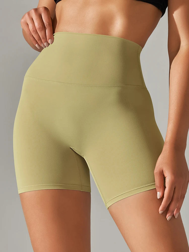 Buttery Soft Sports Shorts Yoga LULU Dupe Shorts Squat Proof High Waist Fitness Tight Shorts Quick Drying Cycling Workout Gym Shorts Buttery Soft