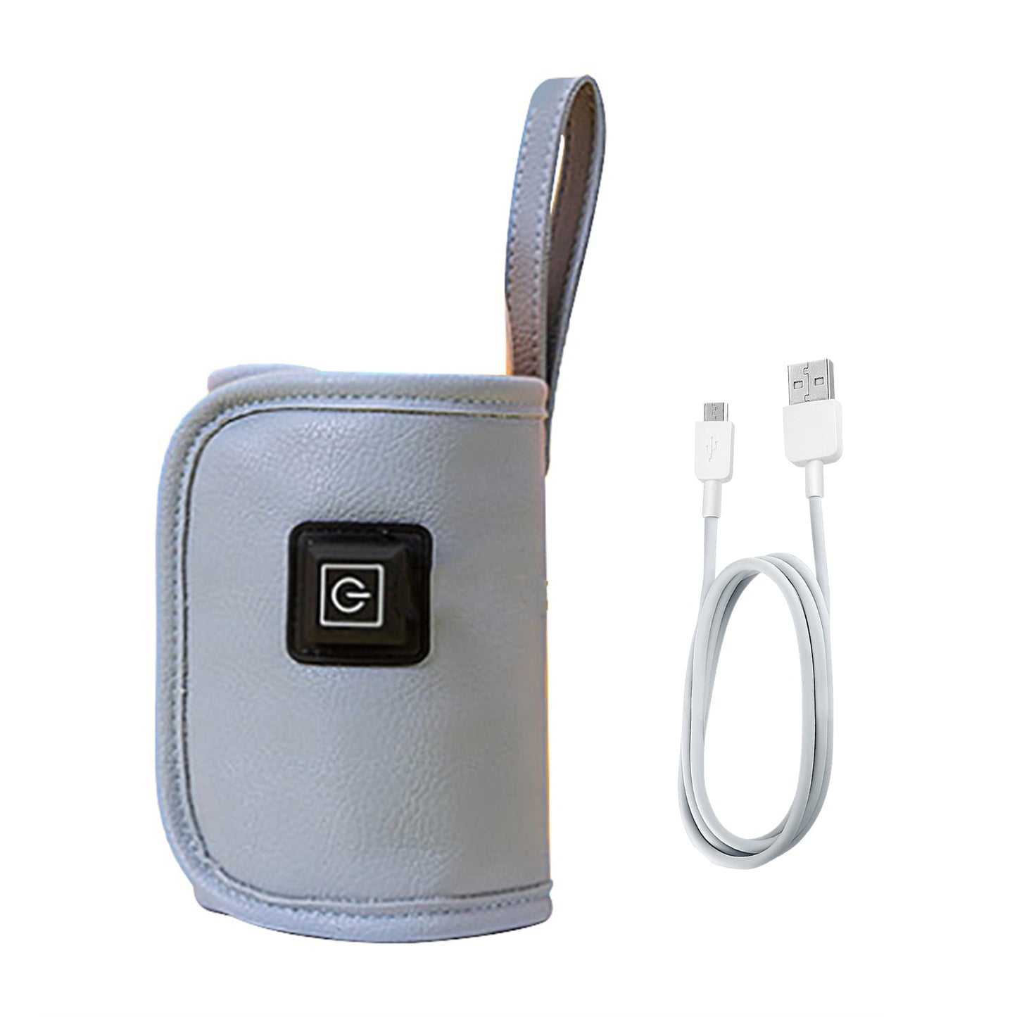 USB Milk Water Warmer | Travel Stroller Insulated Bag Baby Nursing Bottle | Heater Safe Kids Supplies for Outdoor Winter