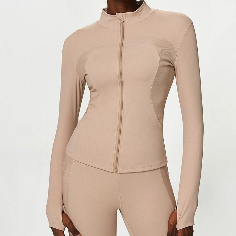 Seamless Tracksuits | Women's Yoga Set | Sports Gym Jackets + Bra + Leggings | Clothes for Women | Sport Outfit | Fitness Suit