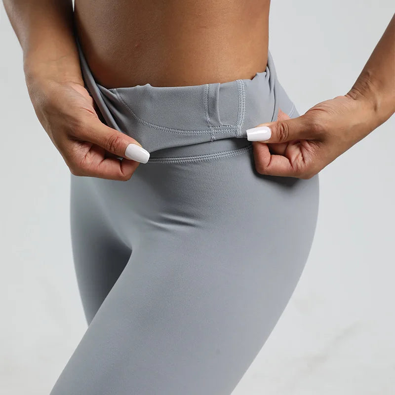 Solid Color Women Fitness Sports Short High Waist Yoga Short Leg Cycling Comprehensive Training Jog Squat Proof Internal Pocket
