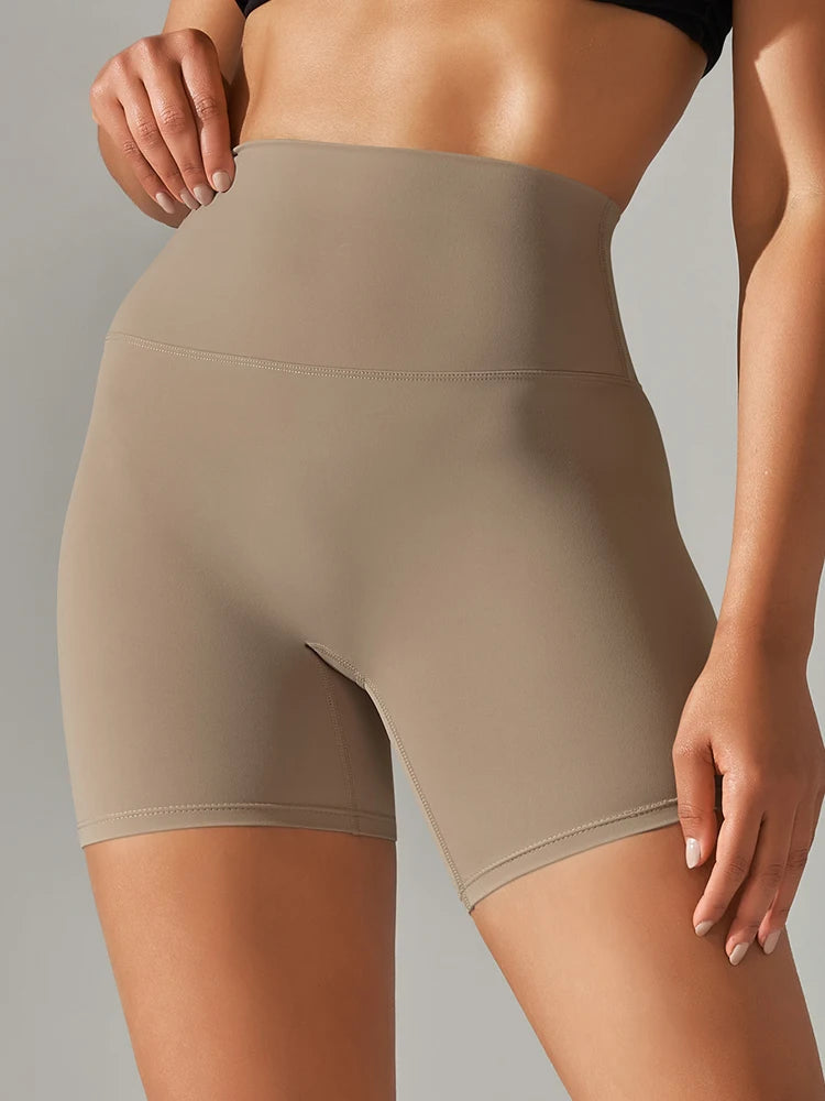 Buttery Soft Sports Shorts Yoga LULU Dupe Shorts Squat Proof High Waist Fitness Tight Shorts Quick Drying Cycling Workout Gym Shorts Buttery Soft