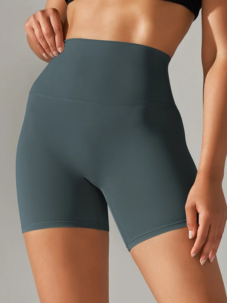 Buttery Soft Sports Shorts Yoga LULU Dupe Shorts Squat Proof High Waist Fitness Tight Shorts Quick Drying Cycling Workout Gym Shorts Buttery Soft