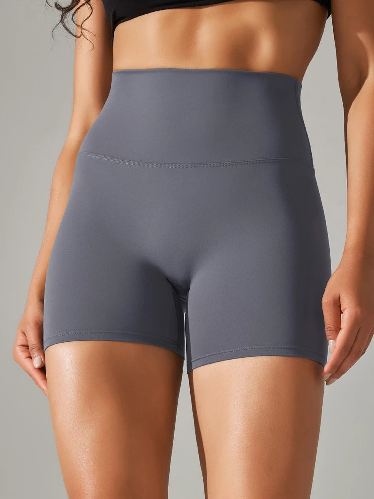 Buttery Soft Sports Shorts Yoga LULU Dupe Shorts Squat Proof High Waist Fitness Tight Shorts Quick Drying Cycling Workout Gym Shorts Buttery Soft