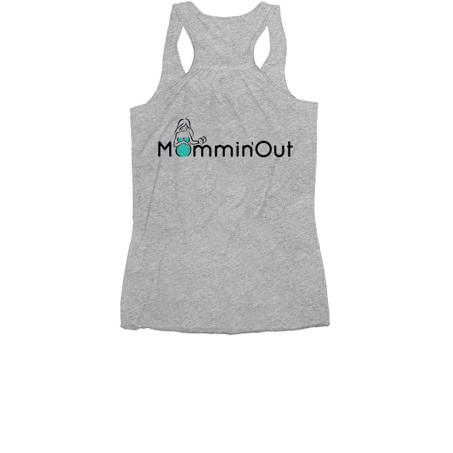 Mommin'Out Logo Tank