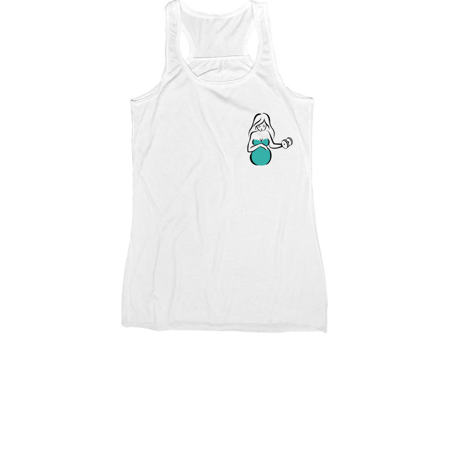 Mommin'Out Logo Tank