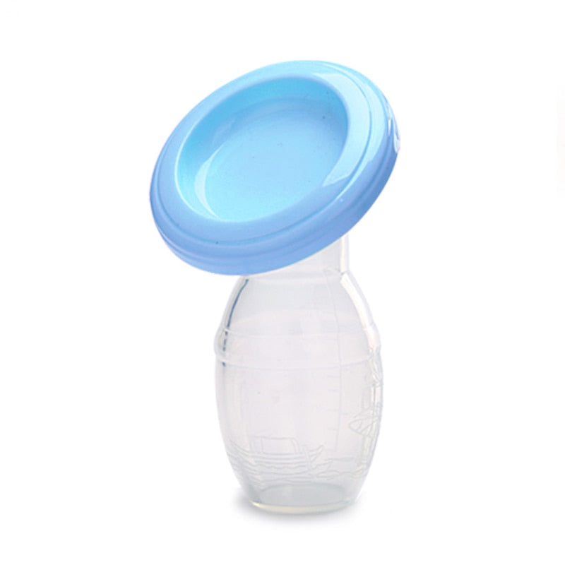 Hands-Free Silicone Pump | Baby Feeding Manual Breast Pump | Breast Milk Collector | Silicone Pumps PP & BPA Free