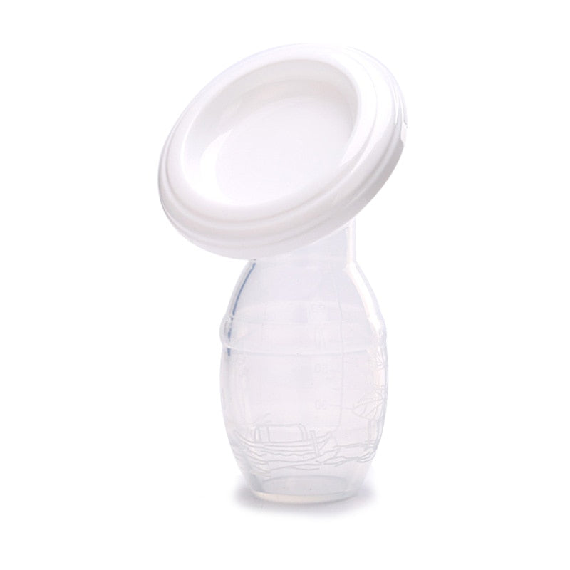 Hands-Free Silicone Pump | Baby Feeding Manual Breast Pump | Breast Milk Collector | Silicone Pumps PP & BPA Free