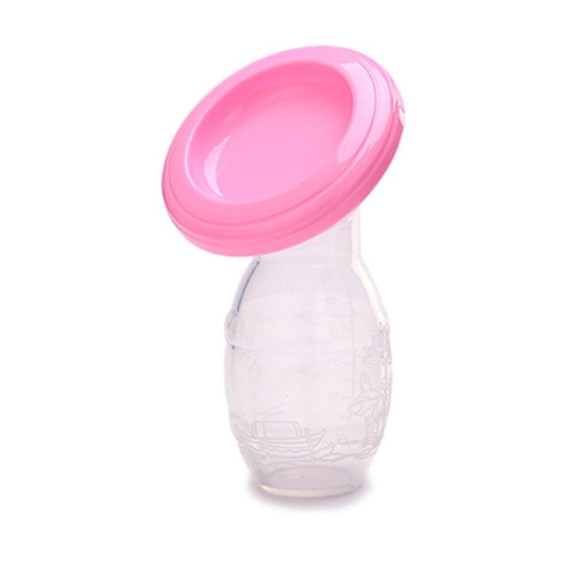 Hands-Free Silicone Pump | Baby Feeding Manual Breast Pump | Breast Milk Collector | Silicone Pumps PP & BPA Free