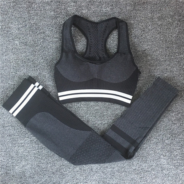 My Daily GO-TO Seamless Yoga Bra/Pants Set