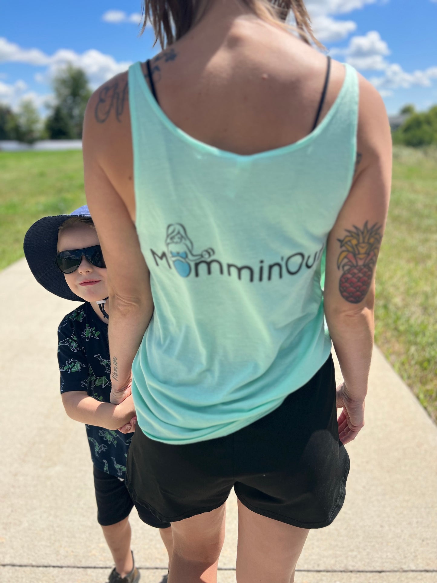 Fit Mom Slouchy Tank