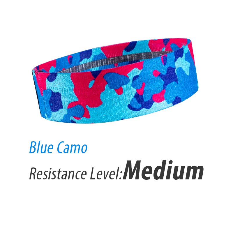 Camouflage Multi-color Booty Band | Hip Circle Loop Resistance Band |Booty Squat Bands