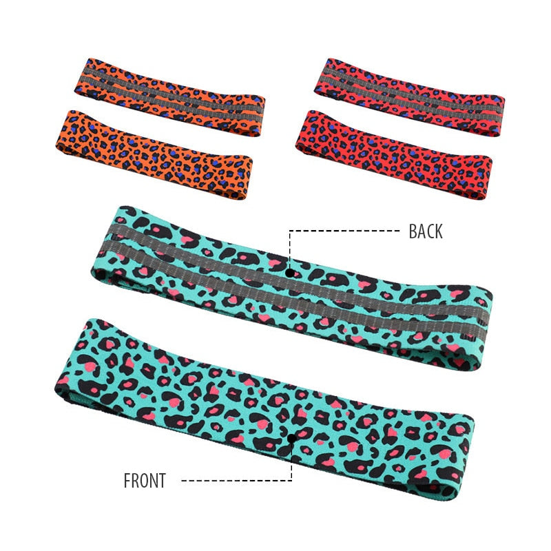 Camouflage Multi-color Booty Band | Hip Circle Loop Resistance Band |Booty Squat Bands