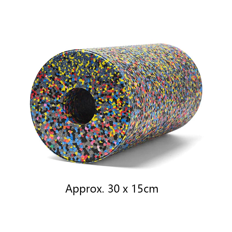 Pilates Foam Roller High Density Fitness Yoga Column Physical Therapy Relieve Pain And Exercise Muscle Massage Camouflage Roller