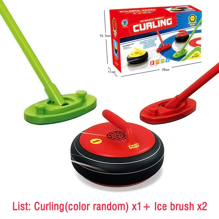 Children's Electric Suspended Curling Ball Light Kids Toy Shuttle Hockey Indoor Games Educational Sports Toy Sets Children Gift
