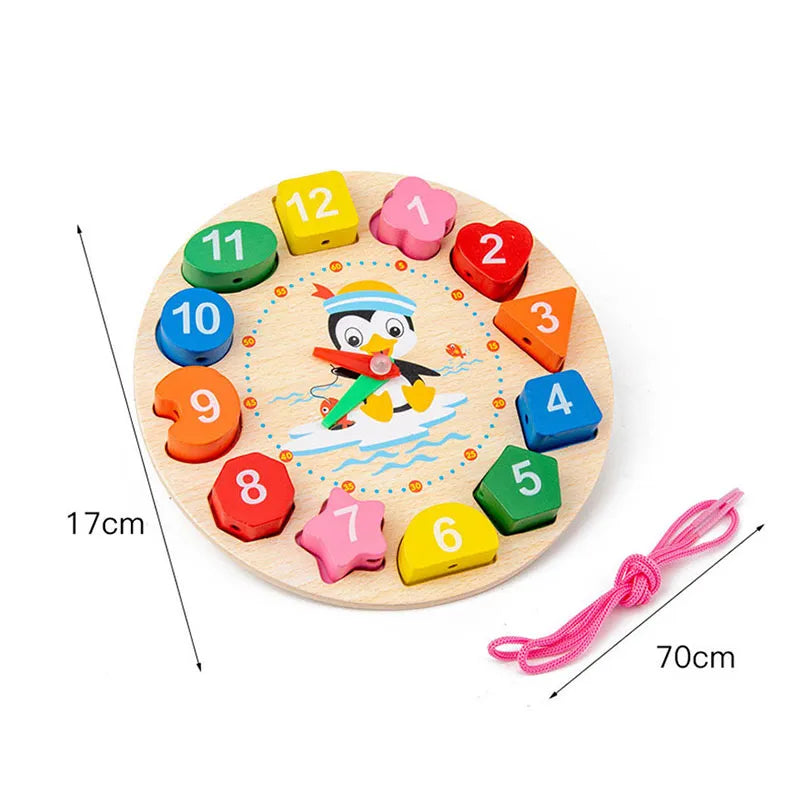 Montessori Baby Wooden Toys 1 2 3 Years Early Learning Baby Puzzles Montessori Child Games Educational Toys For Children