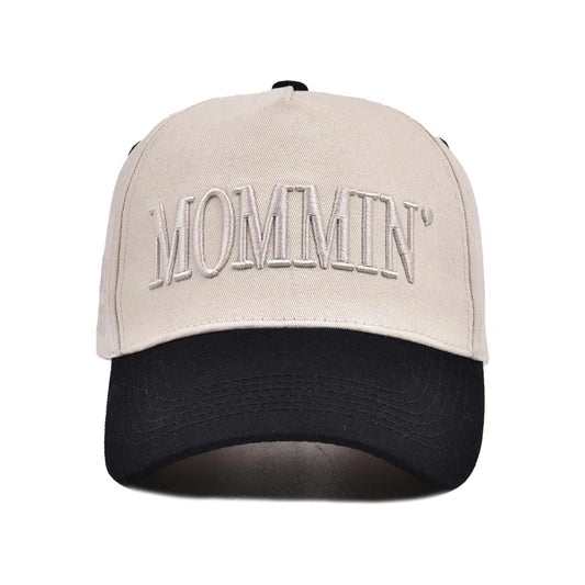 Letter Embroidered MOMMIN Baseball Hat Women's Spring/Summer Outdoor Hat