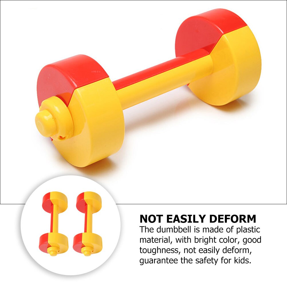 Kids Dumbbells Exercise Toy | Children Hand Bar Weights | Mini DB's for Kids