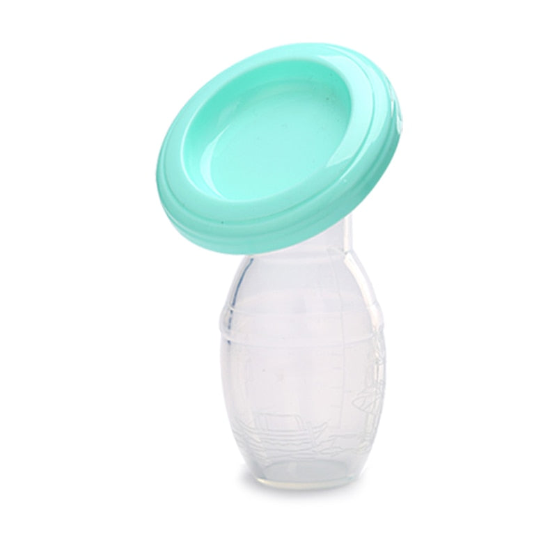 Hands-Free Silicone Pump | Baby Feeding Manual Breast Pump | Breast Milk Collector | Silicone Pumps PP & BPA Free