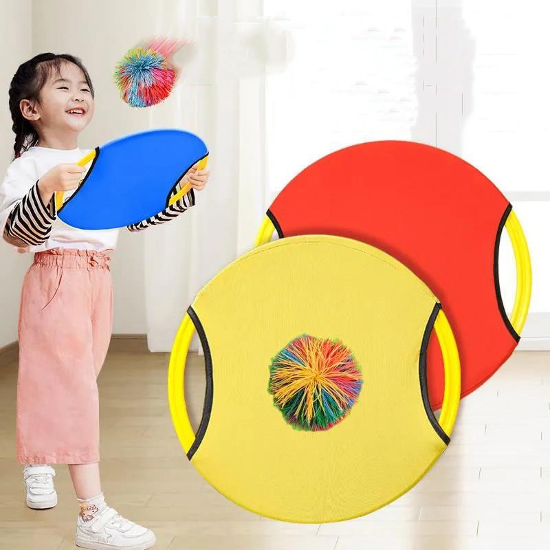 Throwing Ball Game for Kids | Funny Kids Toy Racket Catch Ball | Outdoor Kid Game | Easy Interactive Outdoor Sports Games