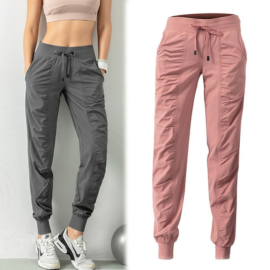 Quick Dry Spring/Summer Running Joggers | Women's Running Gym Shorts | Pocket Sweatpants